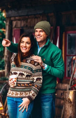 Quarterzips^Kiel James Patrick Adirondack Spruce Quarterzip