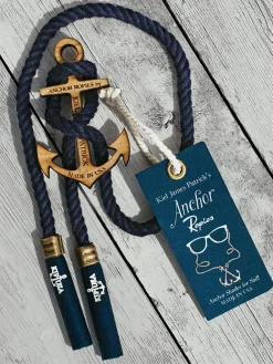 Sunglass Straps^Kiel James Patrick Anchor Ropies Navy