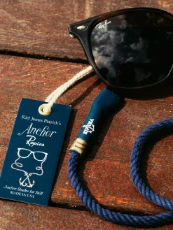 Sunglasses^Kiel James Patrick Anchor Ropies Navy