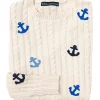 Sweaters^Kiel James Patrick Anchors Away Cable Knit Sweater