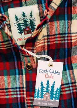 Dresses^Kiel James Patrick Apple Cinnamon Kids Flannel Dress