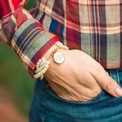 Bracelets And Bangles^Kiel James Patrick Calypso Sea Monogram Bracelet