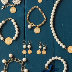 Bracelets And Bangles^Kiel James Patrick Calypso Sea Monogram Bracelet