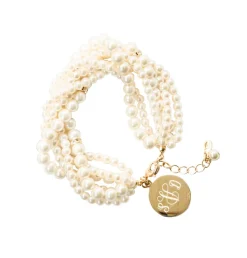 Monogrammed Jewelry^Kiel James Patrick Calypso Sea Monogram Bracelet