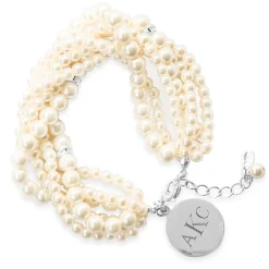 Monogrammed Jewelry^Kiel James Patrick Calypso Sea Monogram Bracelet