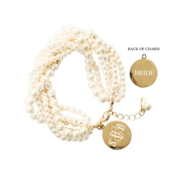 Wedding Gifts For Her^Kiel James Patrick Calypso Sea Monogram Wedding Bracelet