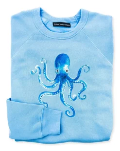 Sweatshirts^Kiel James Patrick Cerulean Octopus Sweatshirt