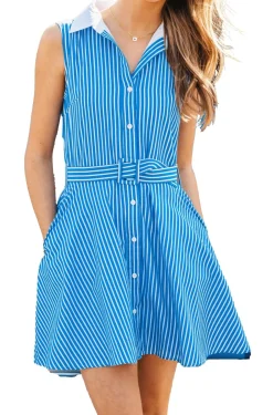 Dresses^Kiel James Patrick Cerulean Sea Summering Dress