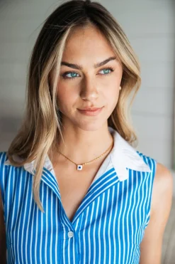 Dresses^Kiel James Patrick Cerulean Sea Summering Dress