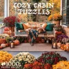 Cozy Cabin Puzzles^Kiel James Patrick Cozy Autumn Porch Puzzle