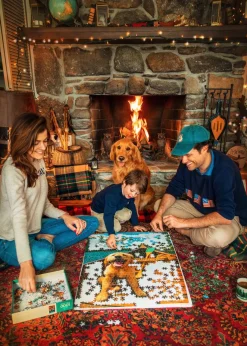 Cozy Cabin Puzzles^Kiel James Patrick Cozy Autumn Porch Puzzle