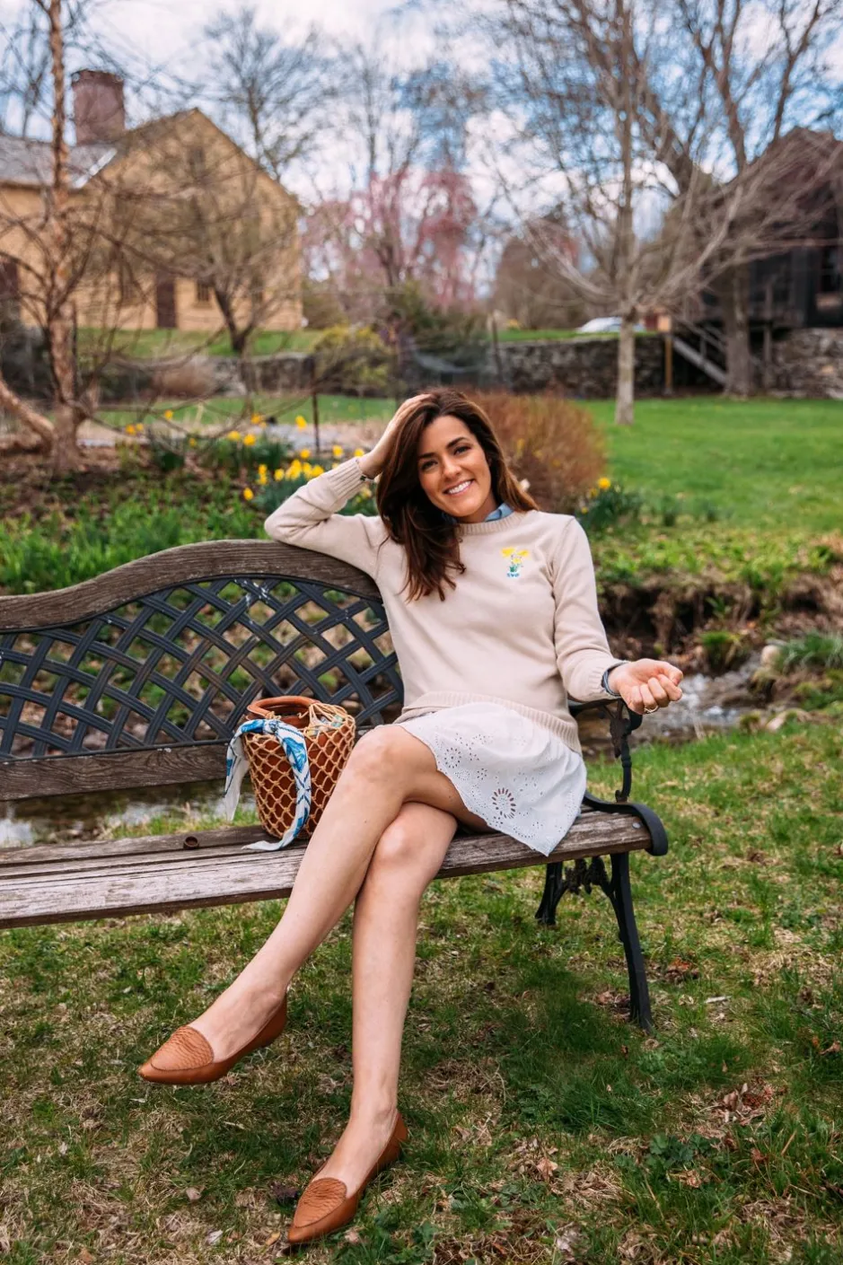 Monogrammed Apparel^Kiel James Patrick Daffodil Days Sweater