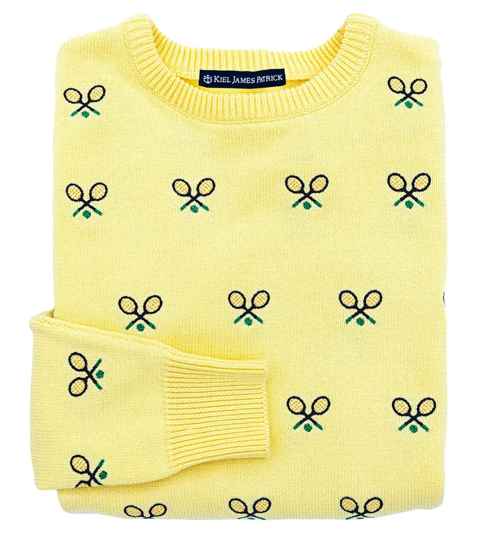 Sweaters^Kiel James Patrick East Coast Racquet Sweater