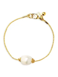Bracelets And Bangles^Kiel James Patrick Golden Tide Pearl Knot Bracelet