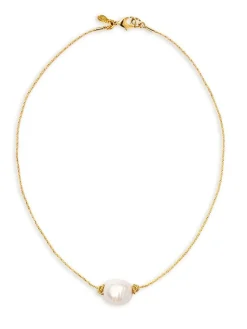 Wedding Gifts For Her^Kiel James Patrick Golden Tide Pearl Knot Necklace