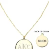 Wedding Gifts For Her^Kiel James Patrick Golden Wedding Pendant