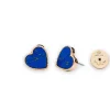 Earrings^Kiel James Patrick Heart Of The Sea Earrings - Cobalt