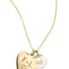 Necklaces^Kiel James Patrick I Heart Pearls Gold