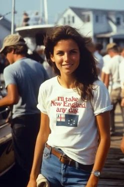 T-Shirts^Kiel James Patrick I'Ll Take New England Any Day Tee