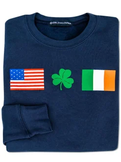Sweatshirts^Kiel James Patrick Irish American Sweatshirt