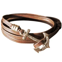 Leather Bracelets^Kiel James Patrick Mahogany Plank