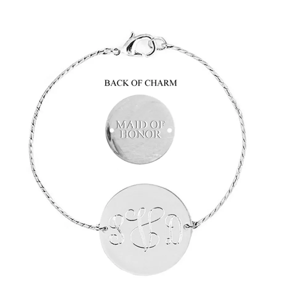 Wedding Gifts For Her^Kiel James Patrick Monogram Chain Wedding Bracelet