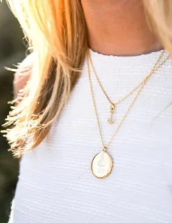 Monogrammed Jewelry^Kiel James Patrick Monogram Pendant