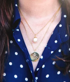 Monogrammed Jewelry^Kiel James Patrick Monogram Pendant