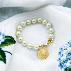Monogrammed Jewelry^Kiel James Patrick Mother Pearl Bracelet