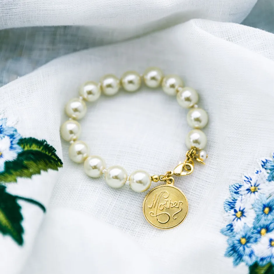 Monogrammed Jewelry^Kiel James Patrick Mother Pearl Bracelet