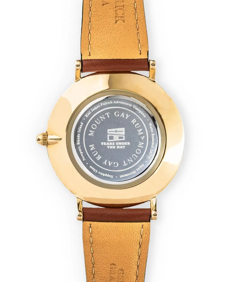The Adventurer Timepiece^Kiel James Patrick Mount Gay Rum Red Cap Adventurer Timepiece