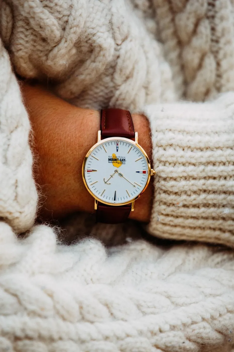 The Adventurer Timepiece^Kiel James Patrick Mount Gay Rum Red Cap Adventurer Timepiece