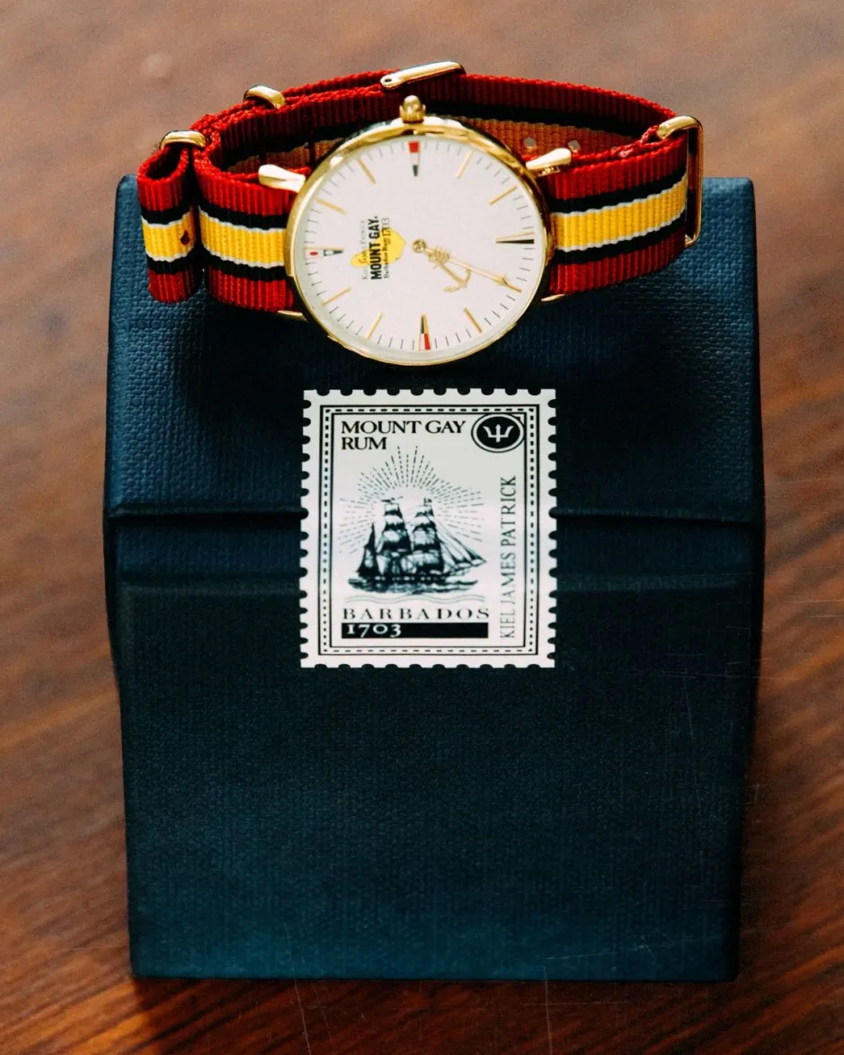 The Adventurer Timepiece^Kiel James Patrick Mount Gay Rum Red Cap Adventurer Timepiece