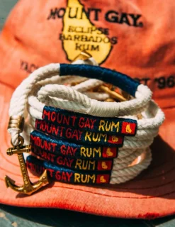 Rope Bracelets^Kiel James Patrick Mount Gay Rum Sailing Bracelet