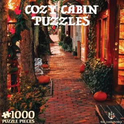 Cozy Cabin Puzzles^Kiel James Patrick Nantucket Autumn Magic Puzzle