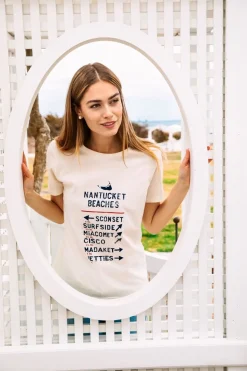 Shirts^Kiel James Patrick Nantucket Beaches T-Shirt- Women'S