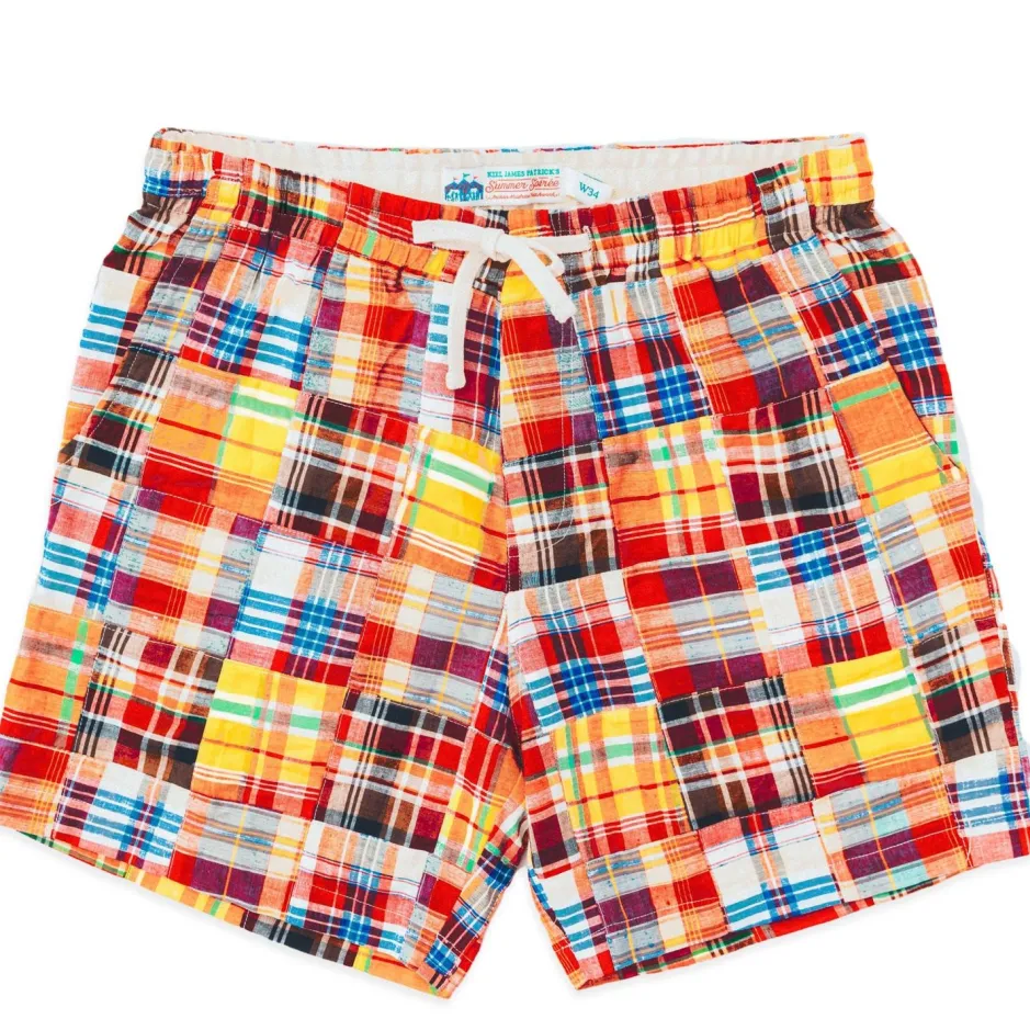 Shorts^Kiel James Patrick Nantucket Drawstring Madras Shorts