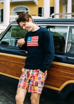 Shorts^Kiel James Patrick Nantucket Drawstring Madras Shorts