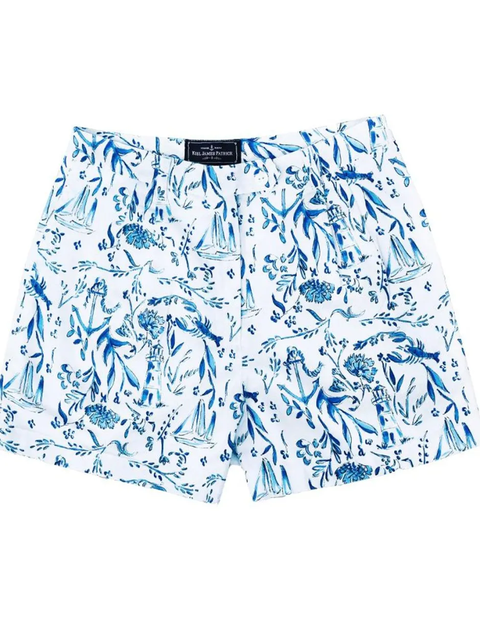 Shorts^Kiel James Patrick Nautical Chinoiserie Shorts