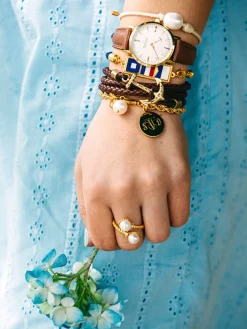 Rope Bracelets^Kiel James Patrick Nautilus Pearl Knot