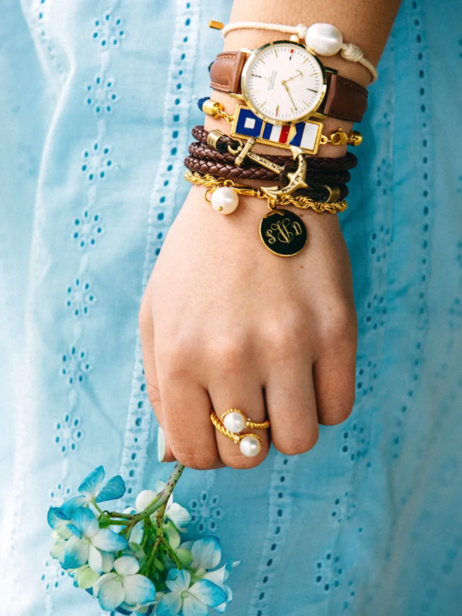 Rope Bracelets^Kiel James Patrick Nautilus Pearl Knot