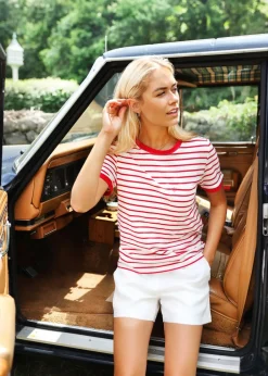 Shorts^Kiel James Patrick Ocean Crest Linen Shorts