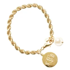 Monogrammed Jewelry^Kiel James Patrick Oceana Monogram Bracelet