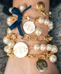 Monogrammed Jewelry^Kiel James Patrick Oceana Monogram Bracelet