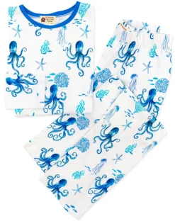 Pajamas^Kiel James Patrick Octopus Garden Long Sleeve Pajama Set