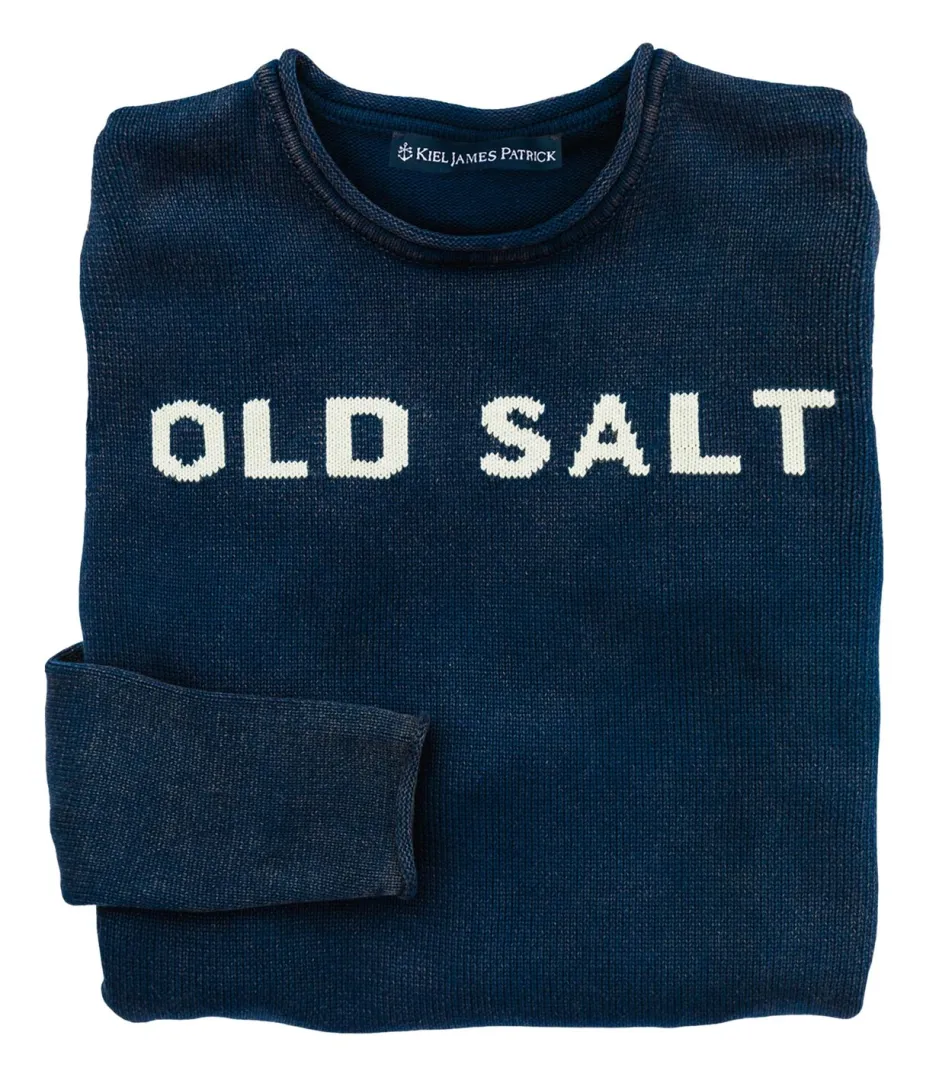 Sweaters^Kiel James Patrick Old Salt Rollneck Sweater Navy