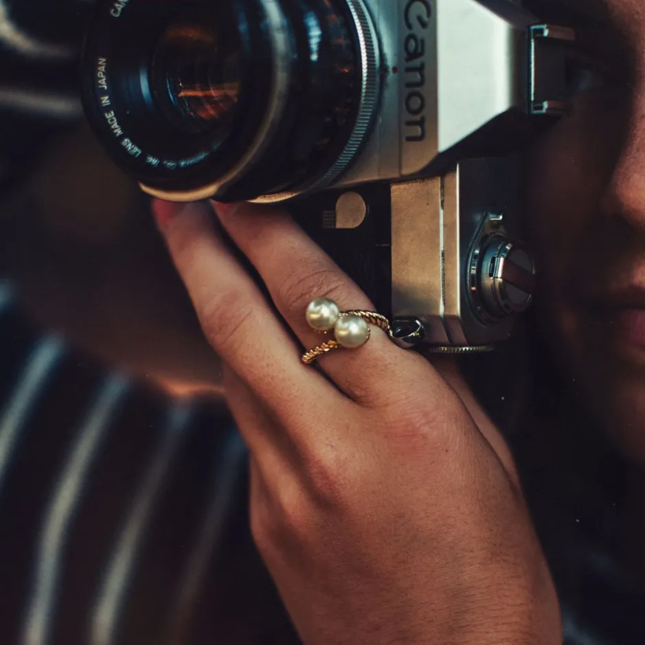 Rings^Kiel James Patrick Oysters Rockefeller - Gold