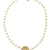 Necklaces^Kiel James Patrick Pearl Monogram Necklace