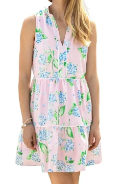 Dresses^Kiel James Patrick Pink Hydrangea Bloom Dress