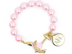 Bracelets And Bangles^Kiel James Patrick Pink Oyster Mom-O-Gram